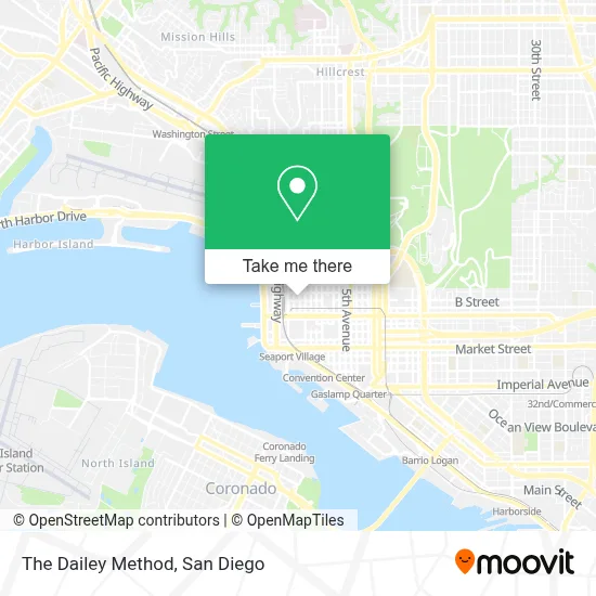 The Dailey Method map