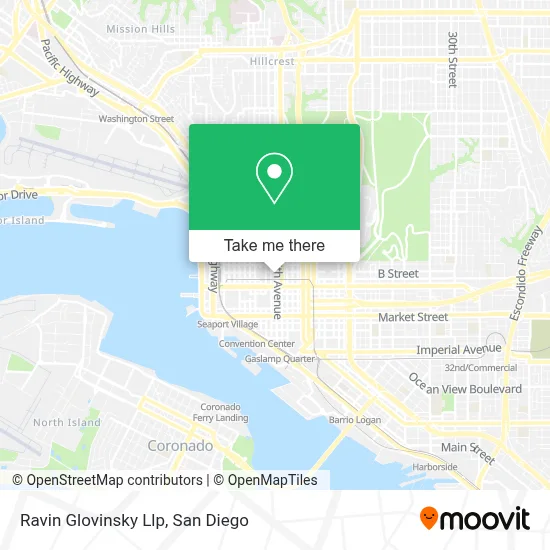 Ravin Glovinsky Llp map