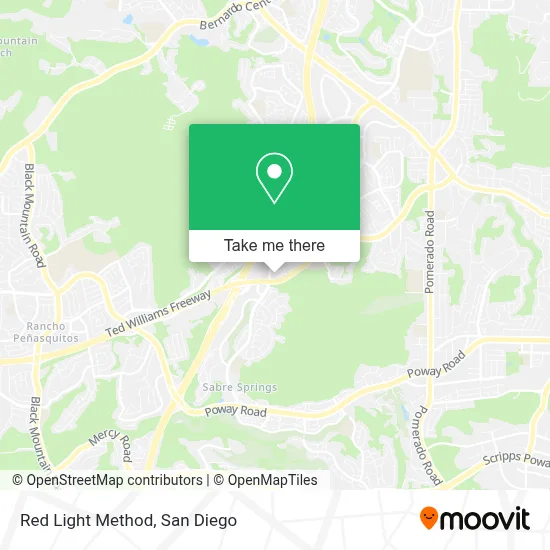 Red Light Method map