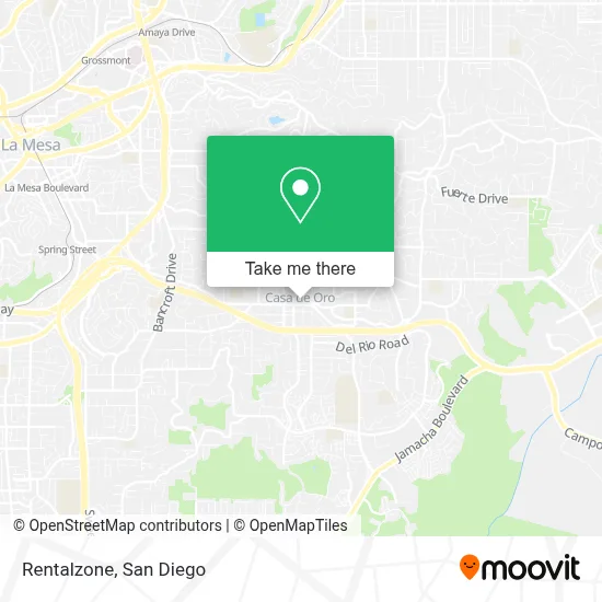 Rentalzone map