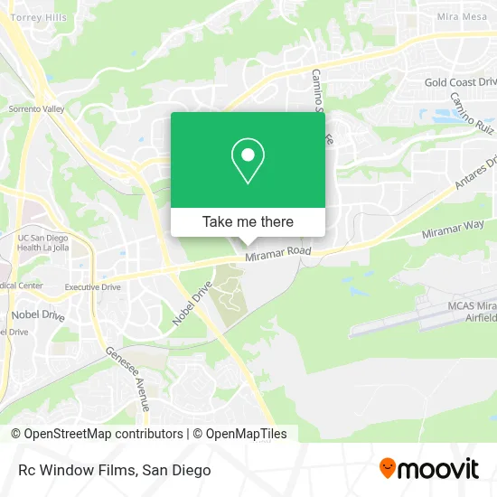 Rc Window Films map