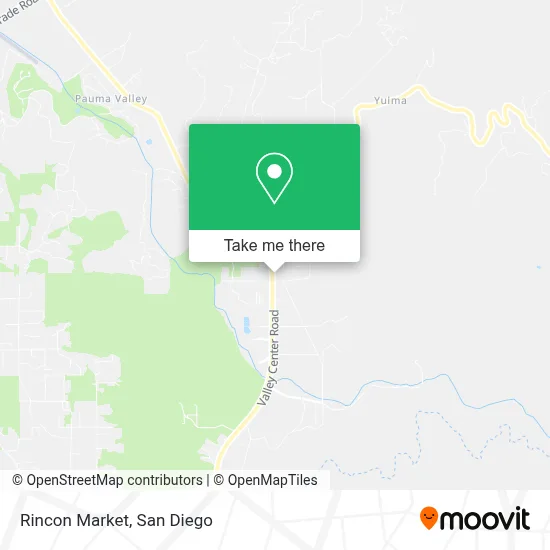 Rincon Market map