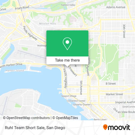 Ruhl Team Short Sale map