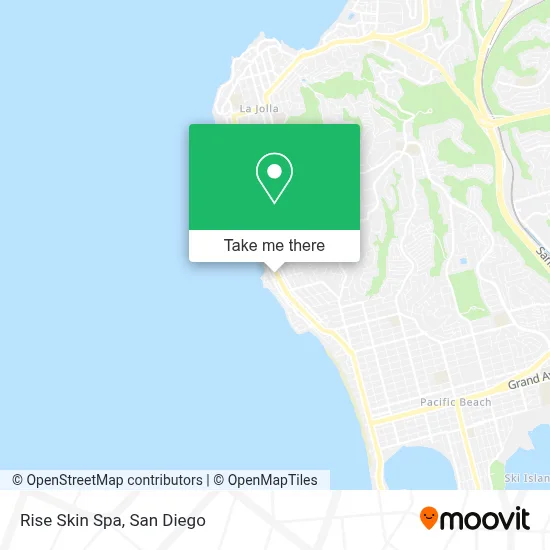 Rise Skin Spa map