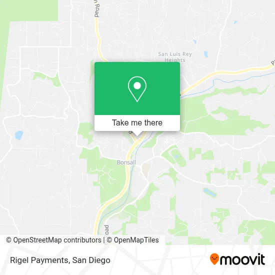Rigel Payments map