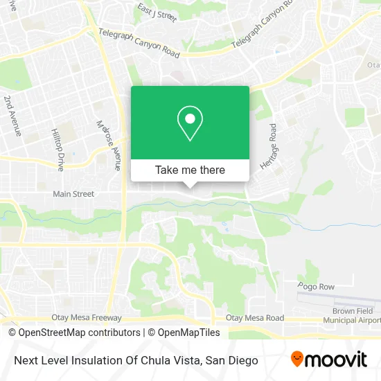 Next Level Insulation Of Chula Vista map