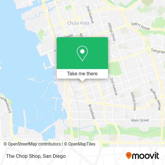 The Chop Shop map