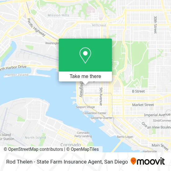 Rod Thelen - State Farm Insurance Agent map