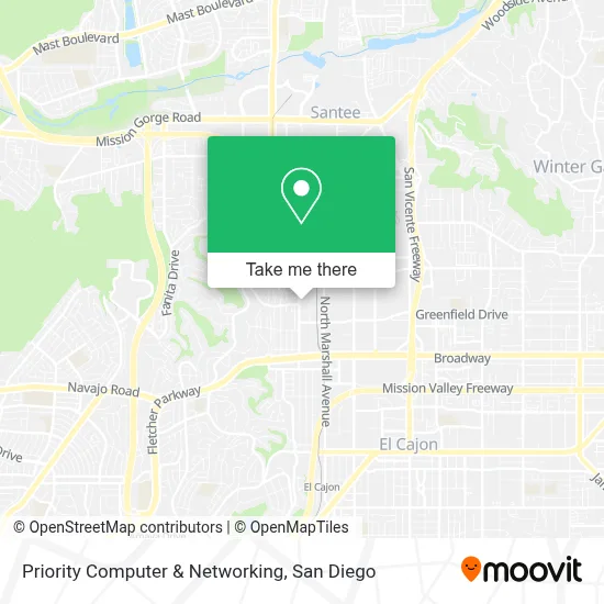 Priority Computer & Networking map