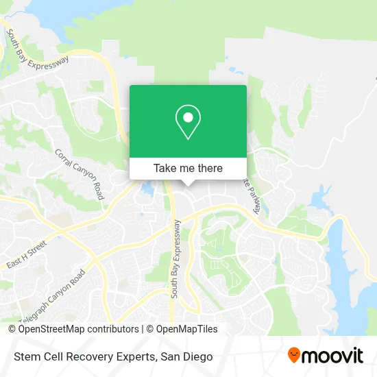Stem Cell Recovery Experts map
