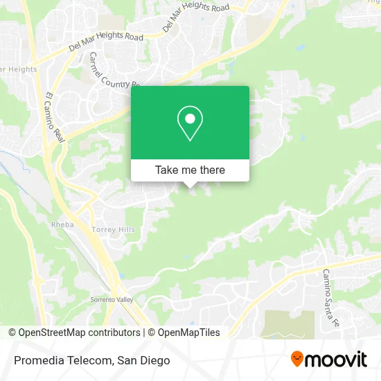 Promedia Telecom map