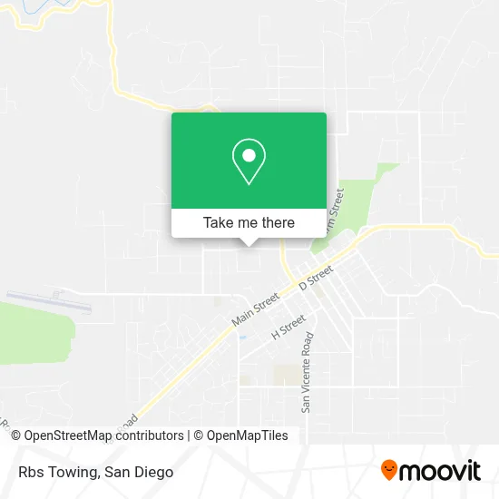 Rbs Towing map