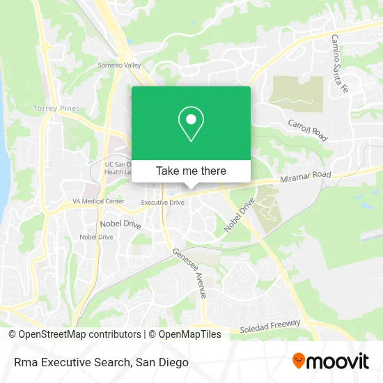 Rma Executive Search map