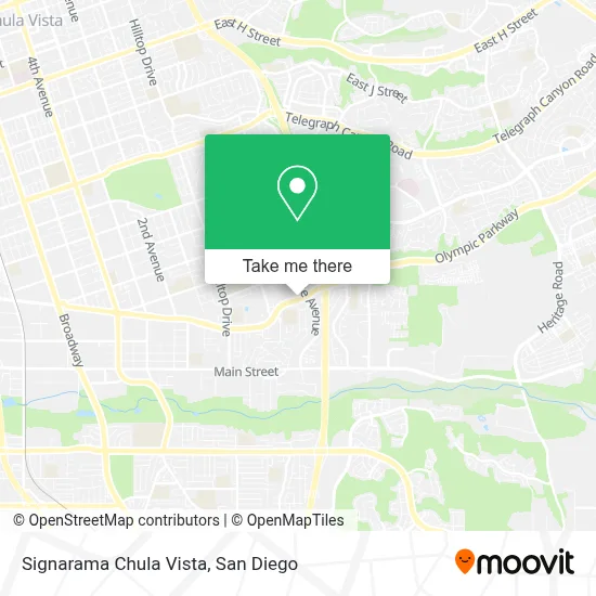 Signarama Chula Vista map