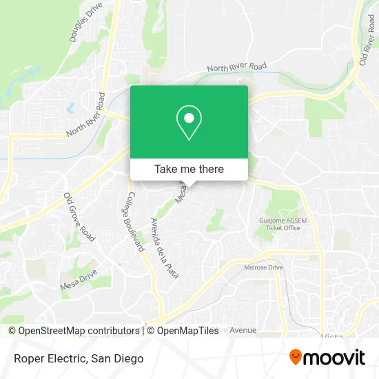 Roper Electric map