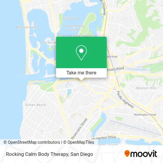Rocking Calm Body Therapy map