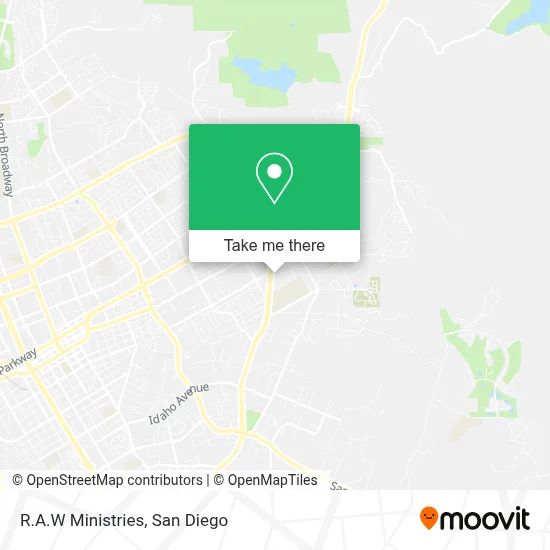 R.A.W Ministries map