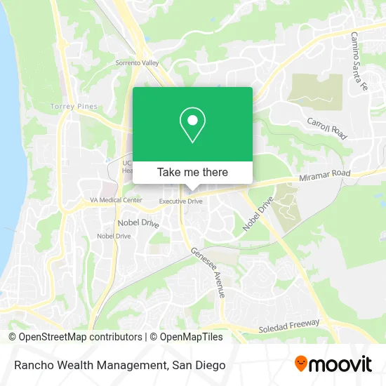 Rancho Wealth Management map