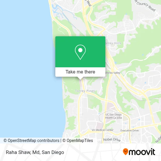 Raha Shaw, Md map