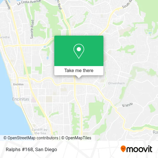 Ralphs #168 map