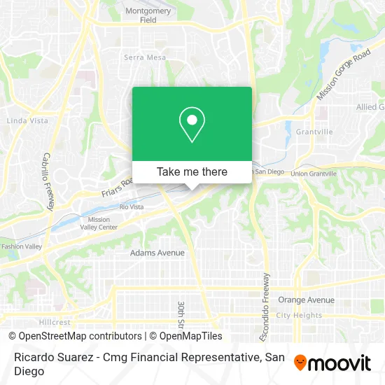 Ricardo Suarez - Cmg Financial Representative map