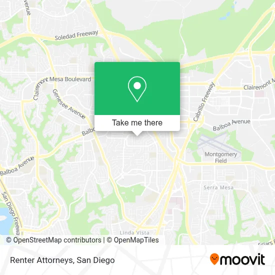 Renter Attorneys map