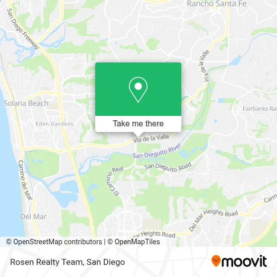 Rosen Realty Team map