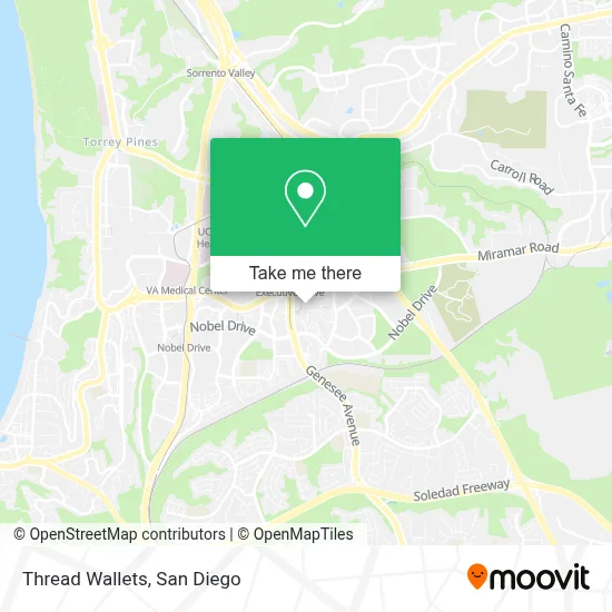Thread Wallets map
