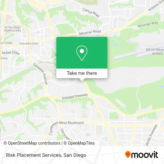 Risk Placement Services map