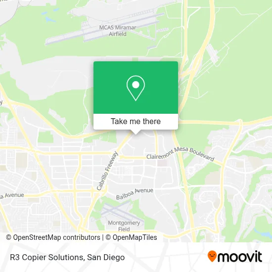 R3 Copier Solutions map