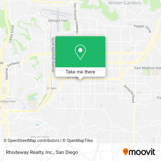 Rhodeway Realty, Inc. map