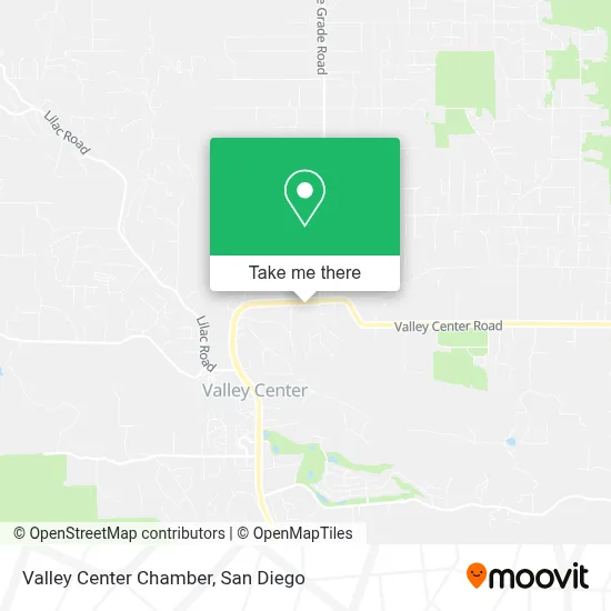 Valley Center Chamber map