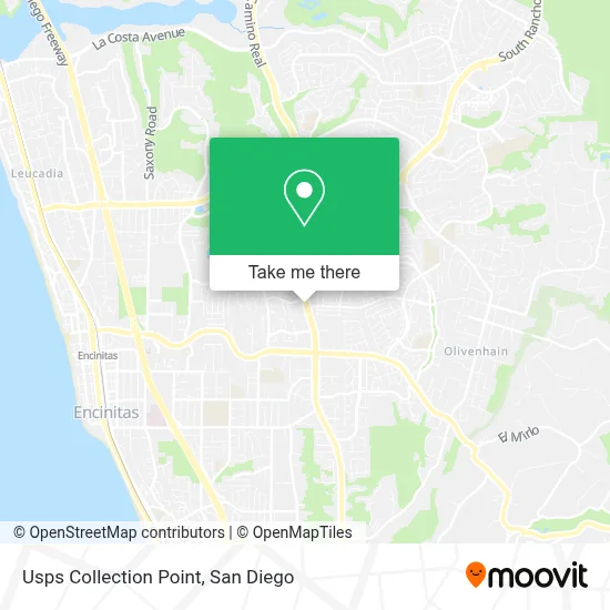 Usps Collection Point map