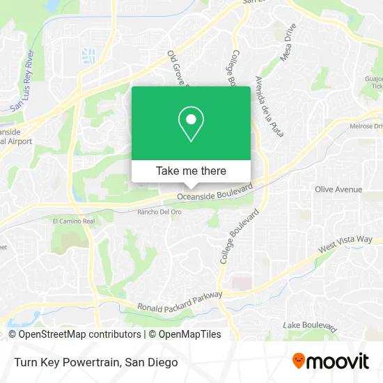 Turn Key Powertrain map