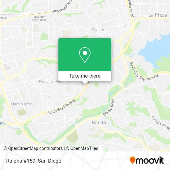 Ralphs #159 map