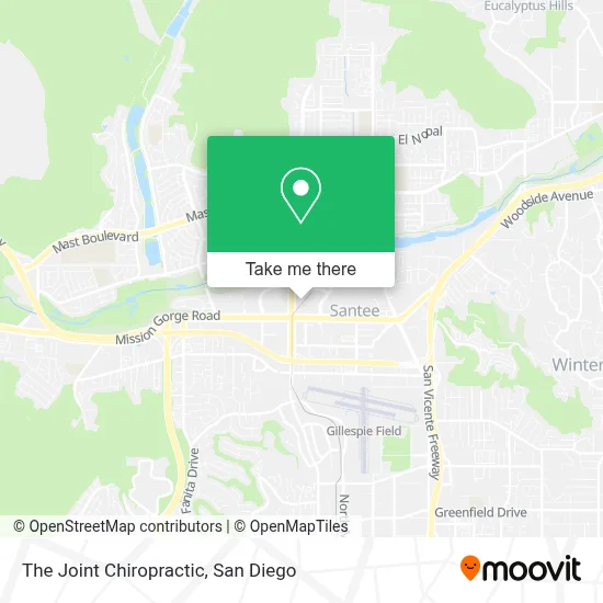 The Joint Chiropractic map