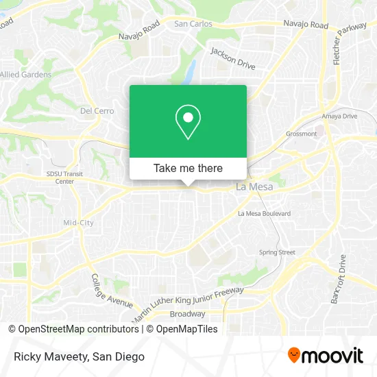 Ricky Maveety map