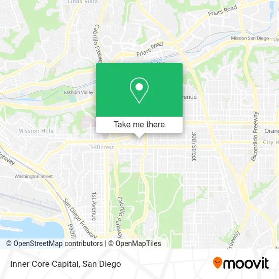 Inner Core Capital map