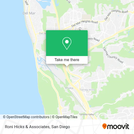 Roni Hicks & Associates map