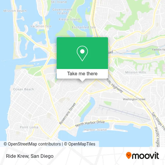 Ride Krew map
