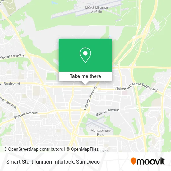 Smart Start Ignition Interlock map