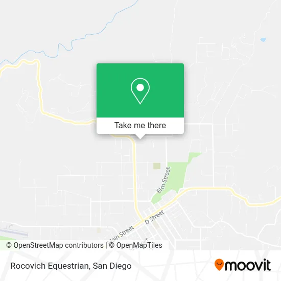 Rocovich Equestrian map