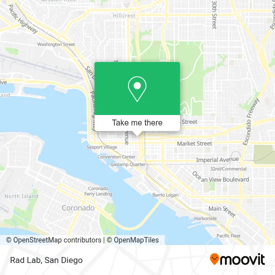 Rad Lab map