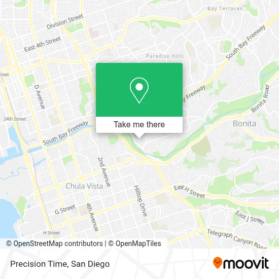 Precision Time map