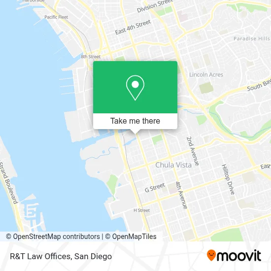 R&T Law Offices map