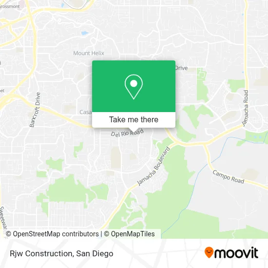 Rjw Construction map