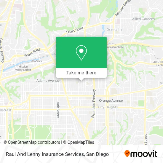 Raul And Lenny Insurance Services map