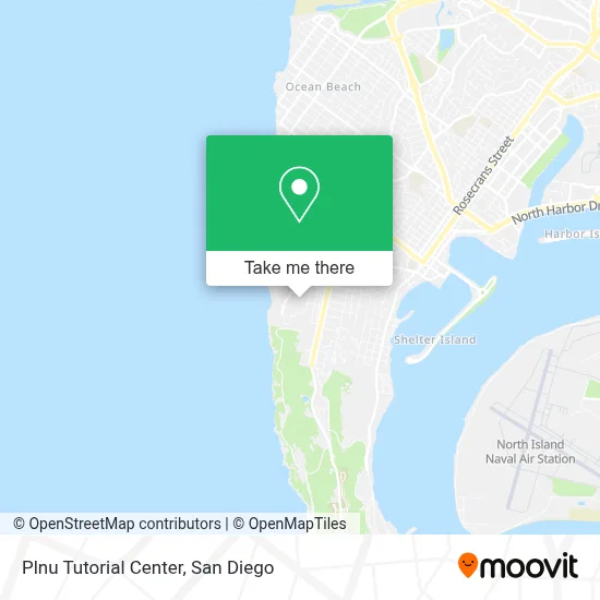 Plnu Tutorial Center map