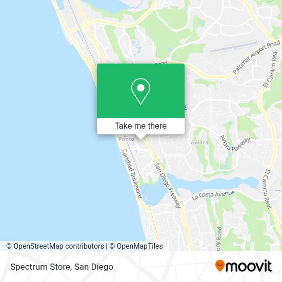 Spectrum Store map
