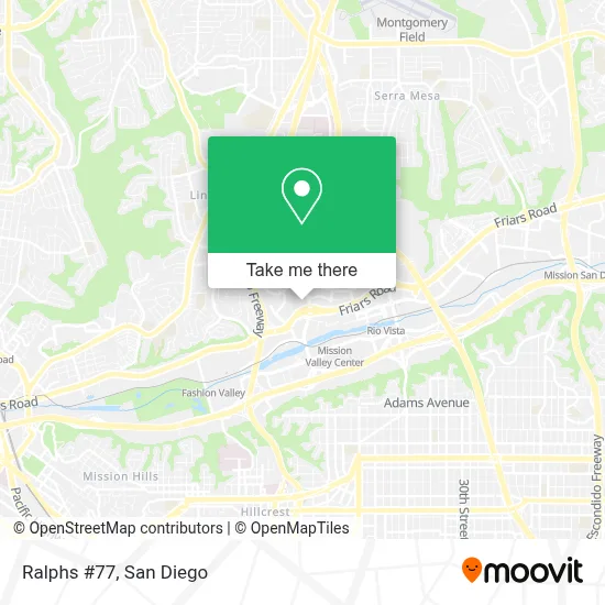 Ralphs #77 map